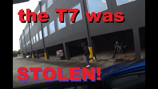 My bike was stolen!    And found!