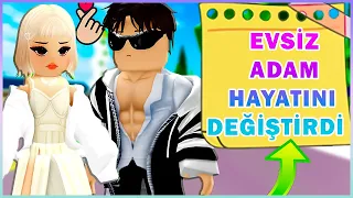 YAKIŞIKLI EVSİZ ÇOCUK HAYATIMI DEĞİŞTİRDİ💗2.BÖLÜM(Roblox Brookhaven 🏡Rp)