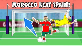 ⚽️MOROCCO vs SPAIN: Penalty Shoot-Out⚽️ (World Cup 2022 Last 16)