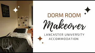 Dorm Room Makeover | Lancaster University accommodation