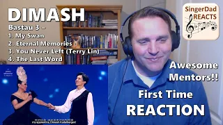 Classical Singer First Time Reaction- Dimash | Bastau 3. Mayra Mentor Duet!! Terry Lin!! 4 Songs!