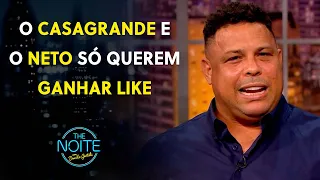 Entenda a briga entre Ronaldo e os comentaristas esportivos Casagrande e Neto | The Noite (13/03/23)