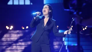 Cristina Ramos imita a Demi Lovato en 'Stone cold' - Tu Cara Me Suena