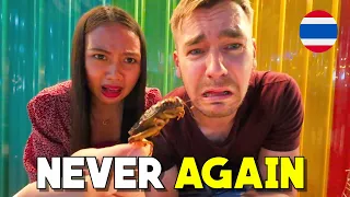 Ever Tried Eating INSECTS in Thailand? Our Taste Test Will SHOCK You! 🇹🇭