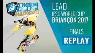 IFSC Climbing World Cup Briancon 2017 - Lead - Finals - Men/Women