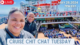 Let's Talk Cruising! CHIT CHAT TUESDAY