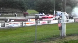 Chevy Nova Drag 1/8th mile.  6.5 seconds