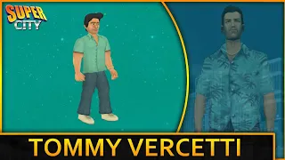 How to Create Tommy Vercetti (GTA Vice City) in Super City