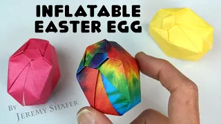 Inflatable Easter Egg - Pure Origami