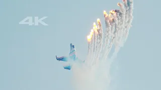 Великолепный пилотаж на Су-35. «Русские Витязи» на Армии 2021