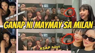 Maymay Entrata, Kim Chiu pinagkaguluhan! Kasama din ang iba pang ASAP hosts sa Milan Italy