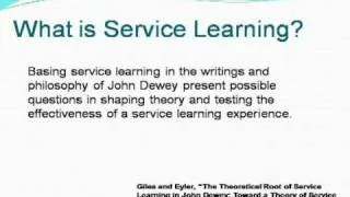 The COMM 3910 Project: Service Learning in the Classroom, Part 1