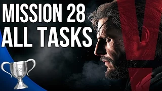 Metal Gear Solid 5 Phantom Pain - Code Talker All Tasks (Mission 28)