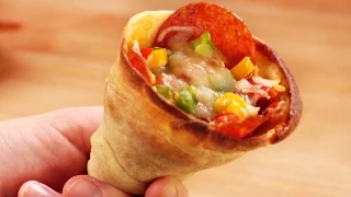 How To Make Pizza Cones