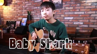 Baby Shark (아기상어) fingerstyle guitar Cover by Sean Song