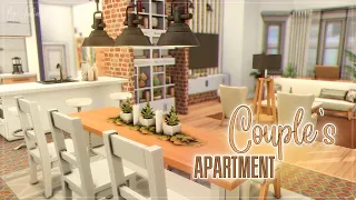 Квартира молодоженов🤍 │Строительство│Couple's Apartment │SpeedBuild│NO CC [The Sims 4]