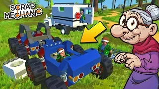 ВЕСЁЛВАЯ ПОДГОТОВКА К МУЛЬТИКУ ПРО БАБКУ !!! МУЛЬТИК в Scrap Mechanic !!!