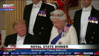 STATE DINNER: President Trump - Queen Elizabeth II Remarks