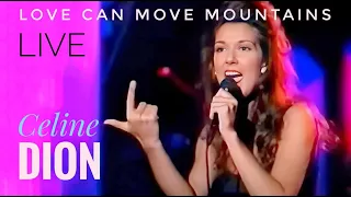 CELINE DION 🎤 Love Can Move Mountains 🎶 (Live on The Arsenio Hall Show) 1992