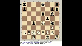 Lazavik, Denis vs Firouzja, Alireza | Chess com Classic Div 1L 2024, INT R2 2