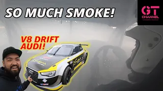 Super Torque V8 Audi Drift Car Heyman Robbie's Review - GTChannel