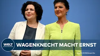 ZERSTÖRUNG DER LINKEN: Sahra Wagenknecht-Partei gründet sich in Berlin
