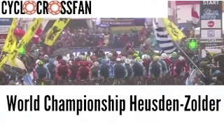 Cyclocross 2016| World Championship Heusden-Zolder| Men