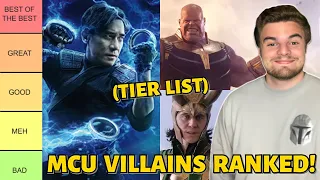 MCU Villains Ranked! (w/ Shang-Chi)