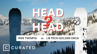 2024 Ride Twinpig vs Lib Tech Golden Orca | Head 2 Head | Curated