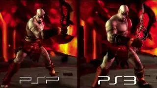 God of War: Origins Collection - PSP versus PS3