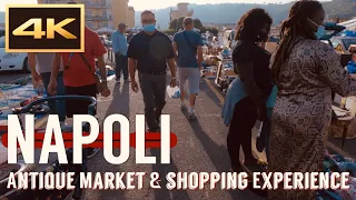 Napoli, Quarto Centro Antique Market & shopping Experience | Naples, Italy |4k UHD