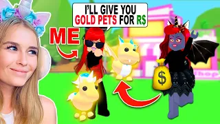 I Went UNDERCOVER To SCAM My BEST FRIEND In Adopt Me! (Roblox)