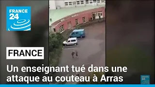 Un enseignant tué dans une attaque au couteau à Arras, le Parquet antiterroriste saisi