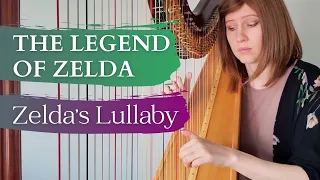 Zelda: Zelda's Lullaby (Harp Cover) + Lever & Pedal Harp Sheet Music