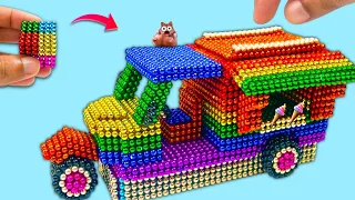 ASMR Video | How To Make Electric Rickshaw (Tuk Tuk) with Magnetic Balls Satisfaction 100% My Magnet