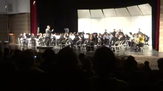 Montgomery County Junior Honors Band 2015 performing 'The Blue and the Grey''