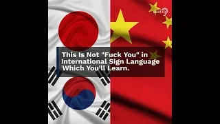 This Is Not "Fuck You" in International Sign Language to Learn