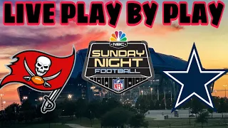 Sunday Night Football Buccaneers vs Cowboys Live Play By Play #nfl #sundaynightfootball #bucs