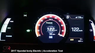 2017 Hyundai IONIQ ELECTRIC | 0-100kmh / 0-60mph Acceleration Test | Review Part 6/7