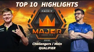 ТОП 10 МОМЕНТОВ С FACEIT Major: London 2018