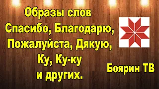 Что значит спасибо, пожалуста благодарю дякую неделя тыждень КУ и КУ КУ. Образы слов.