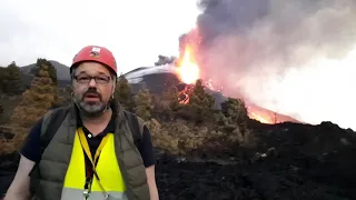 La Palma Volcano, October 26, 2021