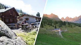 Aifneralm und Falkaunsalm im Kaunertal