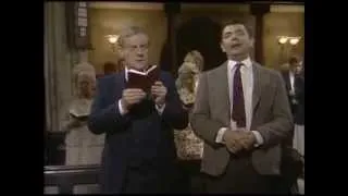 Mr Bean singing like an angel