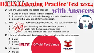 IELTS Listening Practice Test 2024 with Answers | 09.05.2024
