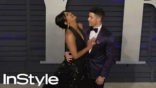 Priyanka Chopra and Nick Jonas at 2019 Vanity Fair Oscar Party | InStyle