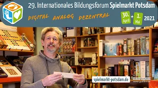 Spielmarkt Potsdam 2021 | Du bist dran! | Spielideen zum Übergang | Spielmarktkarawane