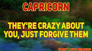 CAPRICORN They're crazy about you, just forgive them, December 2021 Tarot Love Reading