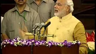 Shri Narendra Modi speech in Central Hall of Parliament after the BJP Parliamentary Party meet