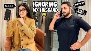 IGNORING MY HUSBAND GONE WRONG 🤯 | Bhabhi Dar Gai 😂 | Areeb Ny Dea Special Mystery Box ♥️